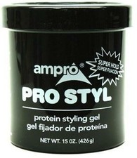 Ampro Pro Styl Super Hold Protein Styling Gel 15 oz.