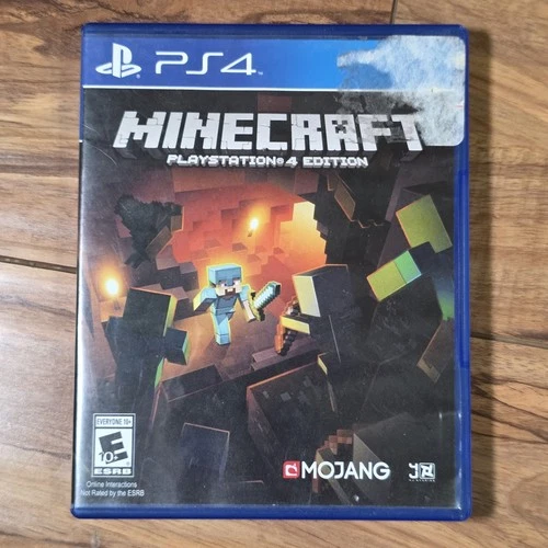 Minecraft Playstation 4 Edition 2014 Sony Playstation 4 Mojang Sandbox CIB