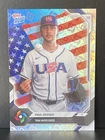 2026 Topps Now WBC Paul Skenes Card USA07 WBC Logo Parallel