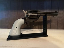 Heritage Rough Rider Punisher Skull Grey 3D Printed Grips Custom Rider Grips