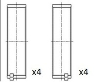 Pleuellager FAI Autoparts BB2167-025 FüR Landrover Discovery Sport L550 Range 5