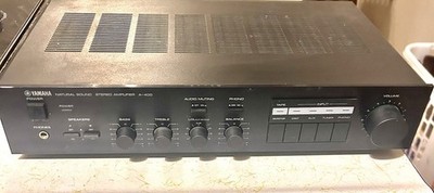 Yamaha A-400 natural sound stereo amplifier | eBay