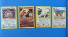 Pokemon Vintage Promo Lot Of 4 Cards, Togepi, Meowth, Dragonite, Entei