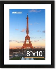 8x10 Picture Frame 1 Pack, Photo Frame with HD Plexiglass, Display Pictures