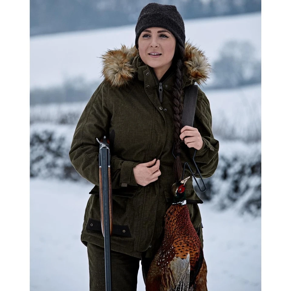 Seeland Womens North Lady Jacket Coat Pine Green Waterproof Windproof - Image 2 of 4