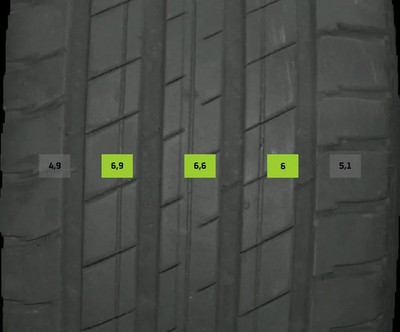 2x Sommerreifen 235/55 R19 105v Michelin Latitude Sport3 DOT 4724 5124 6mm