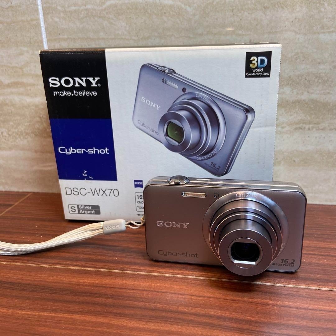 Sony Cyber-Shot DSC-WX70 16.2MP f/2.6 Compact Digital Camera