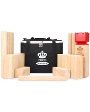 Kubb Yard Game Set Viking Chess Garden Rubber Wood Outdoor Tossing Game with ...