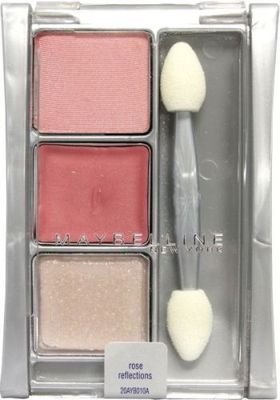 Maybelline Expertwear 3D Cream,Powder,Gloss Eye Trio -Rose Reflections- New