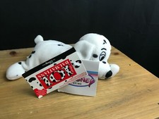 NWT Disney Store 101 Dalmatians 8" Sound Penny Dog Bean Bag Plush TOY WORKING