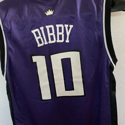 Reebok NBA Youth Sacramento Bibby #10i NBA Basketball Jersey Youth