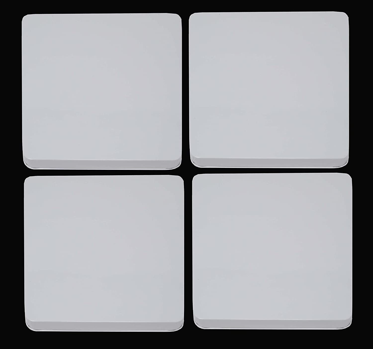 SET OF 4, SQUARE STOVE TOP BURNER COVERS. eBay