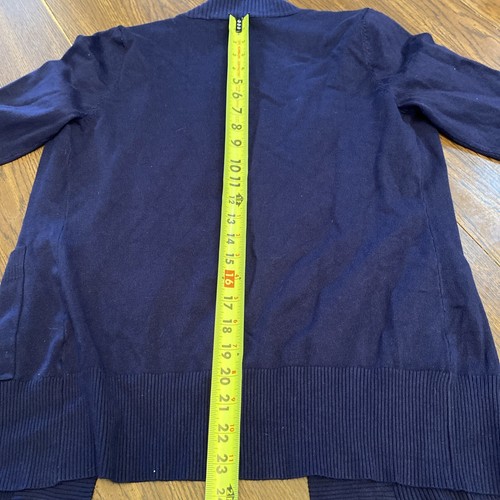 Redhotype Cardigan Women’s Small NWT Navy Blue Open Front Pockets Light - Picture 9 of 9