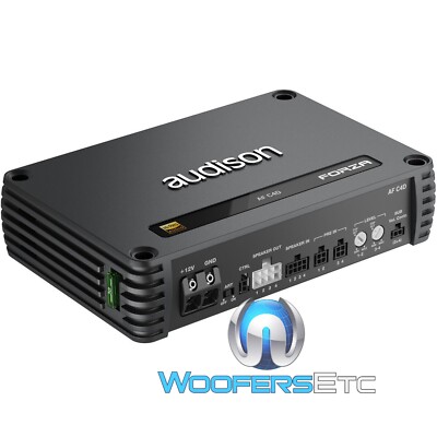 AUDISON AFC4D FORZA Hi-RES AUDIO 4-CHANNEL 600W RMS SPEAKERS CAR