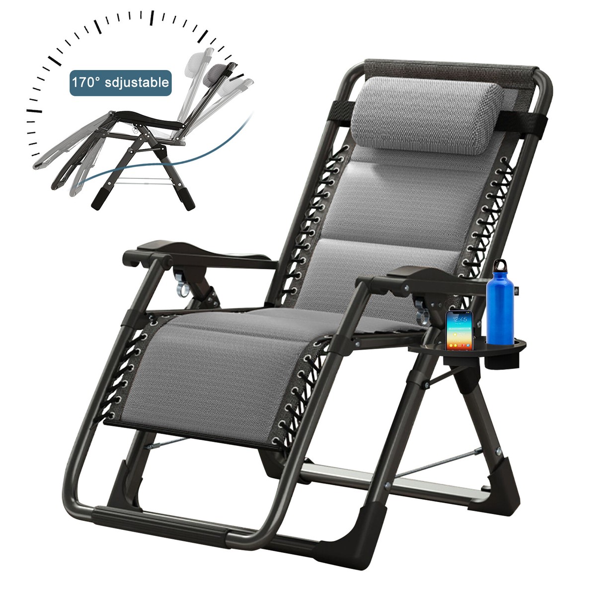 WIND AND SEA SEA Folding Chair（1S）グレー Amazon.com: BizChair Grey Padded Metal Folding Chair - Grey