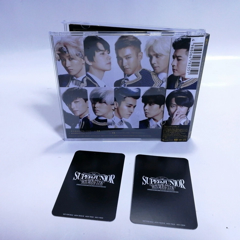 CD SUPER JUNIOR JAPAN MAMACITA Leeteuk Heechul Photocard FC E.L.F Japan Limited - Imagem 3 de 4