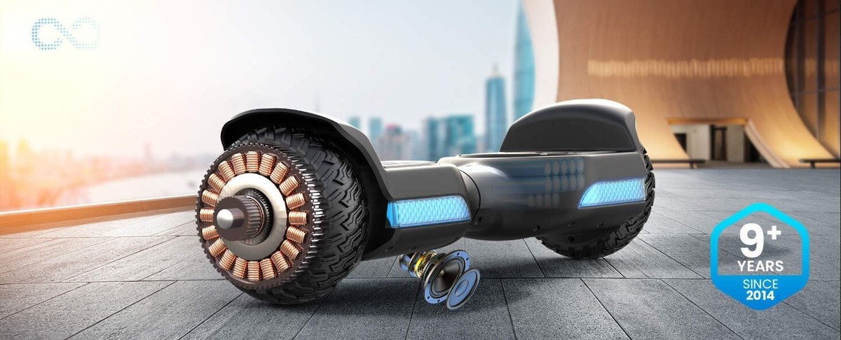 Gyroor Segway Hoverboard And Kart With Steering Gyroor K2