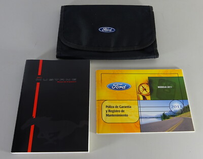 Integrated Caperta + Owner's Manual Ford Mustang Production 2011