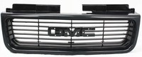 Grille For 98-2004 Gmc Sonoma 98-2005 Jimmy Textured Black Plastic on sale Grille For 98-2004 Gmc Sonoma 98-2005 Jimmy Textured Black Plastic on sale