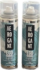 2 Pack Aerogant EGO MANIAC In Shower Hair Mask, 1 Minute Deep Conditioner *RARE*