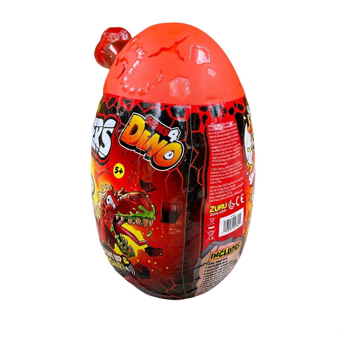 Smashers Mega Jurassic Light Up Dino Egg (T- Rex) par ZURU