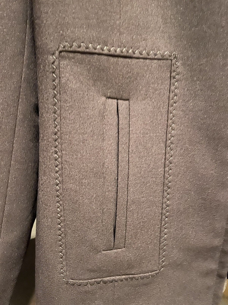 Louis Feraud Contraire Jacket Women's Wool Overcoat Size 6