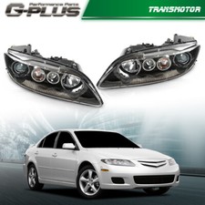 Fit For Mazda 6 2006-2008 Headlights Halogen Left Right Side Pair Headlamps