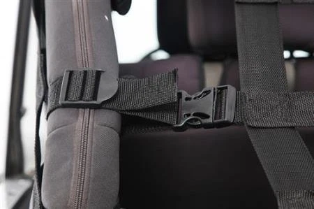 Черная грузовая удерживающая сетка Smittybilt CRES2 HD 07–18 для Jeep Wrangler 2 двери JK - Изображение 3 из 3