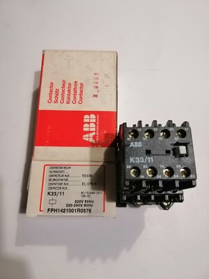ABB K33/11 Schützrelais 220-240V 50-60Hz