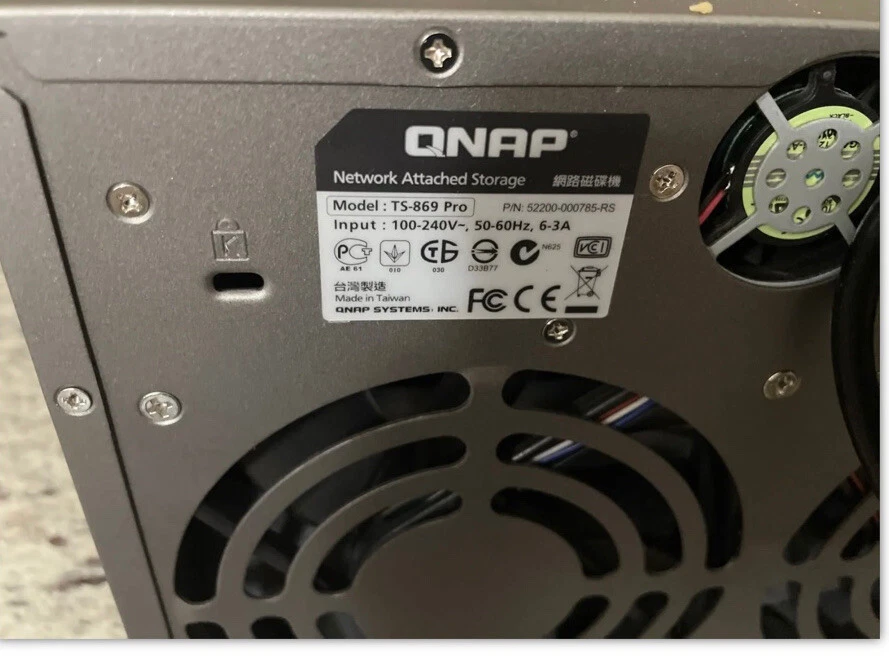 SALE QNAP NAS TS-869Pro 8ベイ(3TB WD Green x4) 家電・スマホ