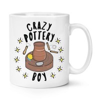 VerrüCkte Topfwaren Jungen Stars 284Ml Becher Tasse Lustig Witz Potter Kiln Topf