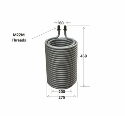 #ad Karcher Pressure Washer Steam Cleaner Boiler Heating Coil HDS 745 750 800B 1000 $472.71