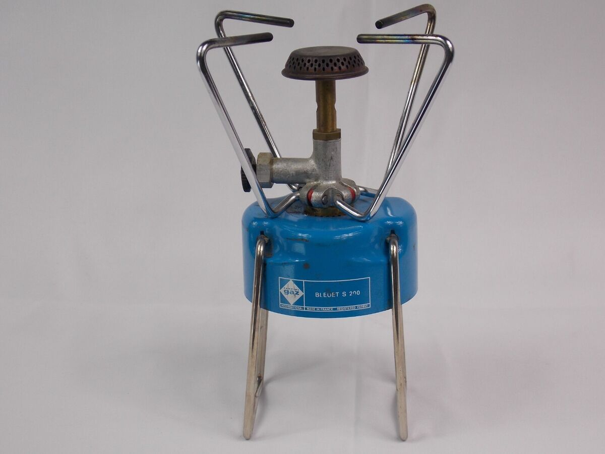 VINTAGE CAMPING GAZ BLEUET S200 SINGLE BURNER BUTANE GAS VINTAGE CAMPING GAZ BLEUET S200 SINGLE BURNER BUTANE GAS