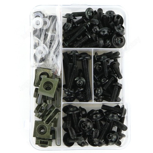 CNC Complete Fairing Bolts Kit Bodywork Screws Fasteners Fit For Kawasaki Ninja - Picture 2 of 26