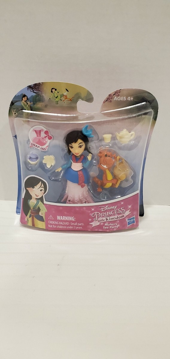 Disney Princess Little Kingdom Mulan's Doll Tea Party Figure Play