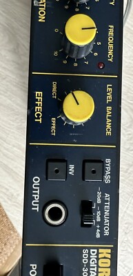 Rare Masterpiece Korg Sdd-3000 Digital Delay Rack Unit. Van Halen