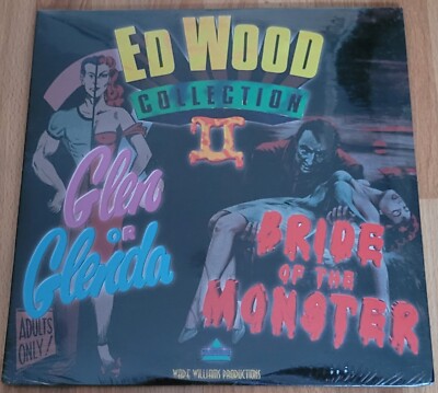 Laserdisc '' ED WOOD COLLECTION # 2 - [LVD9507] ''- US LD - NEU / UNGEÖFFNET