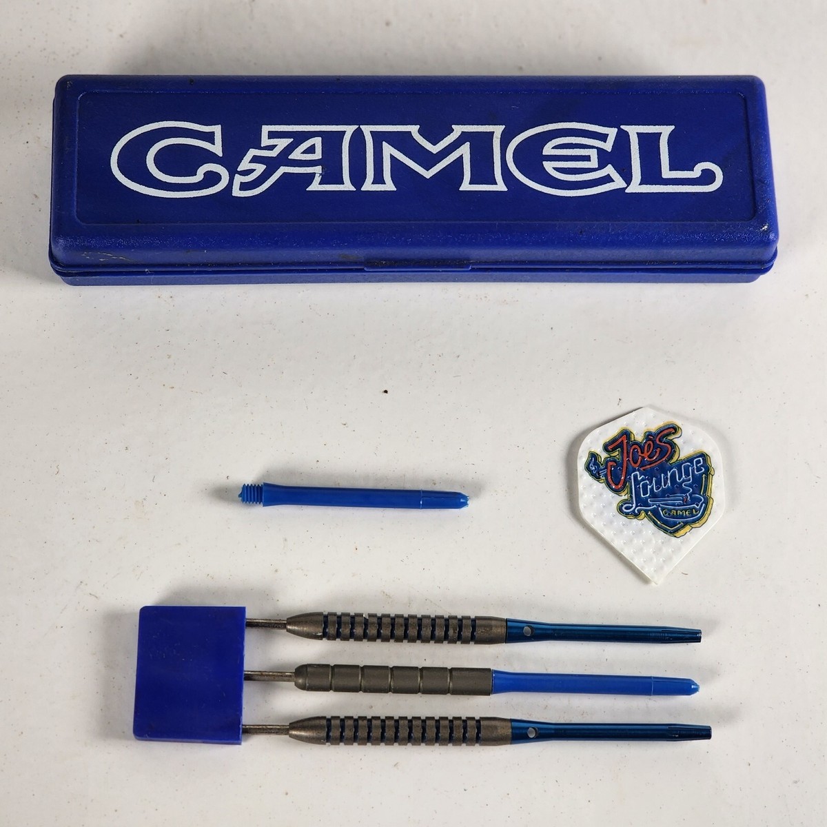 cigarettes called darts VTG 90'S CAMEL Cigarettes Metal Dart Set Used 3 Darts 1 Tail