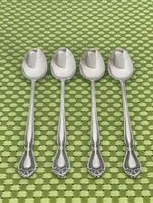 Toalla MURANO acero inoxidable 4 cucharas de té helado cubiertos Supreme Japón cubiertos B21
