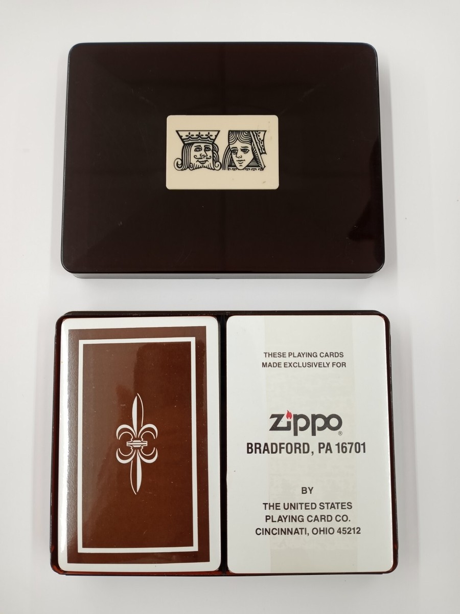 トランプ WPT Zippo LIGHTER PLAYING CARDS OHIO Zippo Card