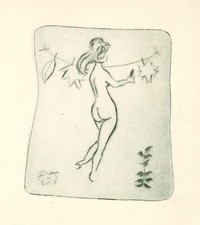 Rudolph, Peter (1934 Breslau - 2021 Teupitz) „Eva mit Feigenblatt" an W. Womacka