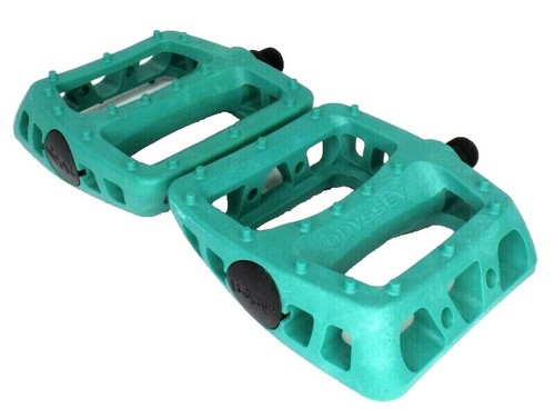 Pédales Occasion BMX Rétro For Sale / Odyssey Twisted Clear Pedals And