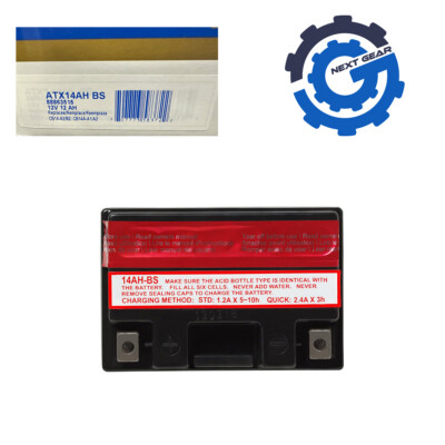 New OEM AcDelco Sealed AGM Battery Polaris Motorcycle Yamaha