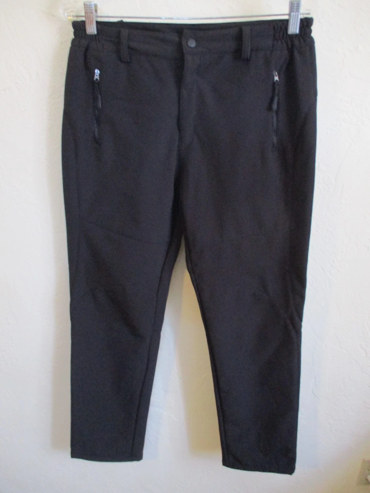 Geval Women's Outdoor Windproof Waterproof Softshell Fleece Snow Pants Size MD