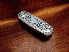 Gorham Mfg. Co. Art Nouveau Sterling Silver Clothes Brush #230 