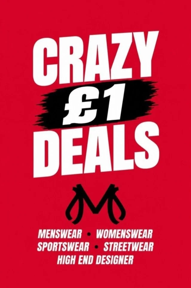 £1 STARTS 🔥 High End, Sports, 90s, Y2K, Nike, North Face & More!!!