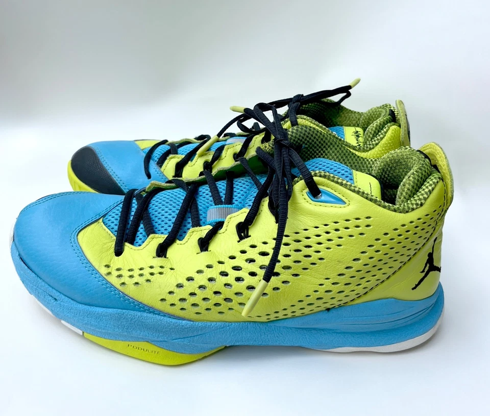 Jordan CP3.VII Venom Verde Hombre Talla 10, excelente estado, guardado cuidadosamente Foto 2 de 4