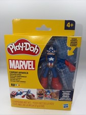 Play-Doh Marvel Captain America Stamping Shield - Brand New