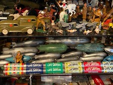 LIFESAVERS STORE DISPLAY GREAT FOR YOU ANTIQUE TOY DISPLAY - TIN LITHOGRAPHED