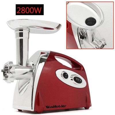 Automatic 2800W Electric Meat Beef Grinder Chicken Pork Sausage Stuffer Mincer